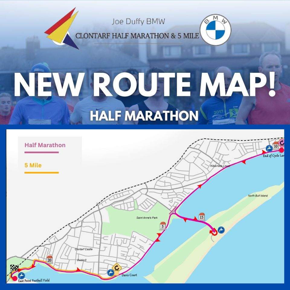 Joe Duffy BMW Clontarf Half Marathon & 5 Mile July 2024